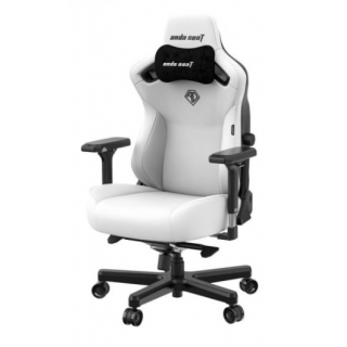 Игровое кресло Andaseat Kaiser 3 размер XL Premium Gaming Chair, цвет БЕЛЫЙ максимальная нагрузка до 180кг