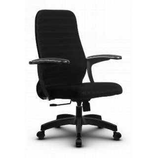 Кресло МЕТТА SU-CU160-10 (черный) основание Pl черный