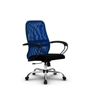 Кресло МЕТТА SU-CK130-8 (синий) основание Ch