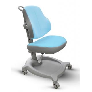 Кресло детское ErgoKids GT Y-402 KBL ortopedic - обивка голубая однотонна