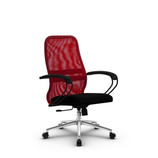Кресло МЕТТА SU-CK130-8 (красный) основание Ch3