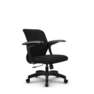 Кресло МЕТТА SU-M-4/подл.160/осн.001 (черный)