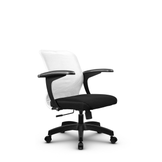 Кресло МЕТТА SU-M-4/подл.160/осн.001 (белый)