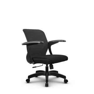 Кресло МЕТТА SU-M-4/подл.160/осн.001 (темно-серый)