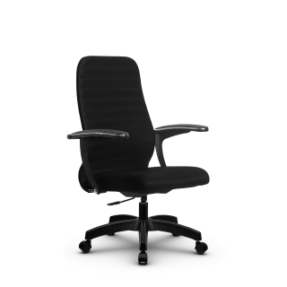 Кресло МЕТТА SU-CU160-10P (черный) основание Pl