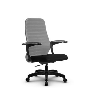 Кресло МЕТТА SU-CU160-10P (светло-серый) основание Pl