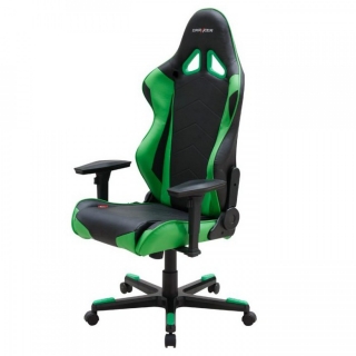 Игровое кресло DXRacer OH/RE0/NE черно-зеленое