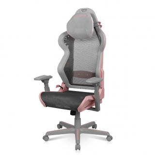 Игровое кресло DXRacer AIR/D7100/GP серо-розовое