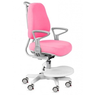 Кресло детское ErgoKids Y-507 KP Armrests обшивка розовая однотонная с подлокотниками