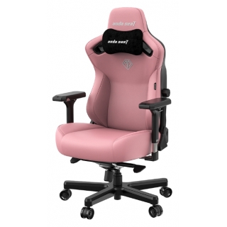 Игровое кресло Andaseat Kaiser 3 размер L Premium Gaming Chair, цвет РОЗОВЫЙ максимальная нагрузка до 120кг