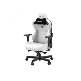 Игровое кресло Andaseat Kaiser 3 размер L Premium Gaming Chair, цвет БЕЛЫЙ максимальная нагрузка до 120кг