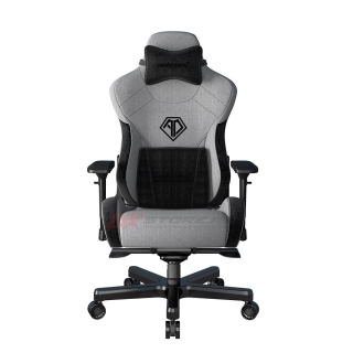 Игровое кресло Andaseat T-Pro 2 размер XL, цвет СЕРЫЙ/ЧЕРНЫЙ максимальная нагрузка до 180кг