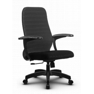 Кресло МЕТТА SU-CU160-10 (темно-серый) основание Pl черный