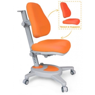Кресло Mealux Onyx (Y-110) KY -  обивка оранжевая однотонная
