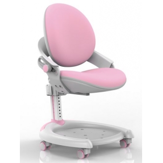 Кресло Mealux ZMAX-15 Plus (Y-710) PN Light - белый металл / обивка светло-розовая однотонная (одна коробка)